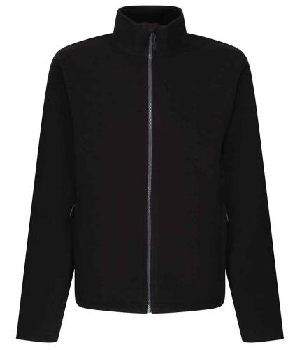 Regatta Honestly Made Recycled Micro Fleece Jacket - BLK - XXL